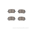 Semi-Metal Brake Pads WVA23836 For Pontiac Toyota